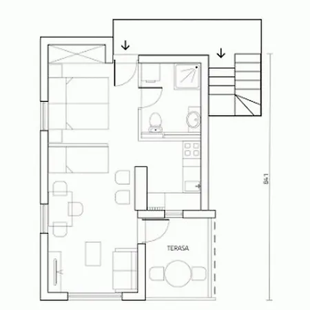 Appartamento With Parking Space Losinj, Losinj - 25347